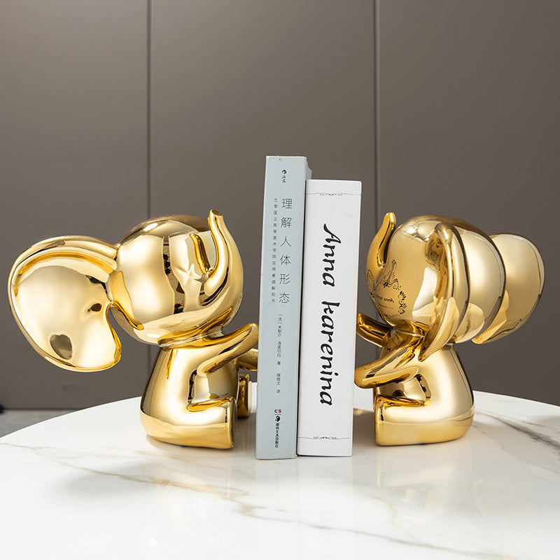 GoldenElephant – Exclusive Gold Elephant Storage Tray